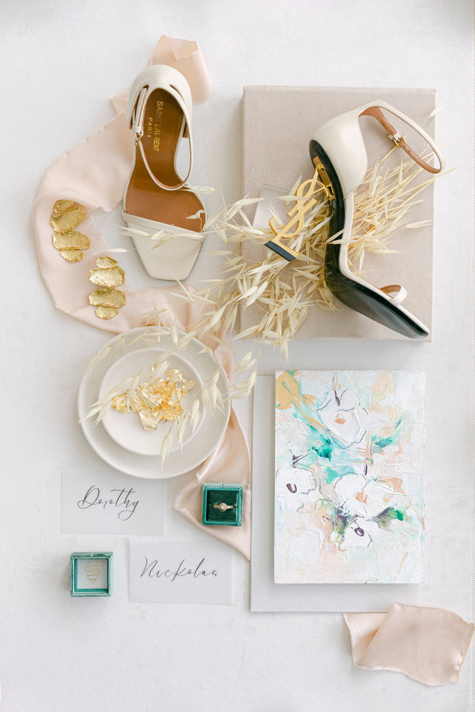 Modern Coastal Elopement In Greece