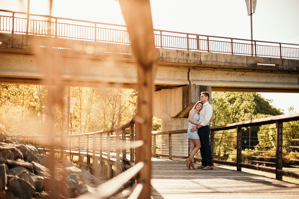Summer Engagement Session At Two Rivers Park In Little Rock, Arkansas