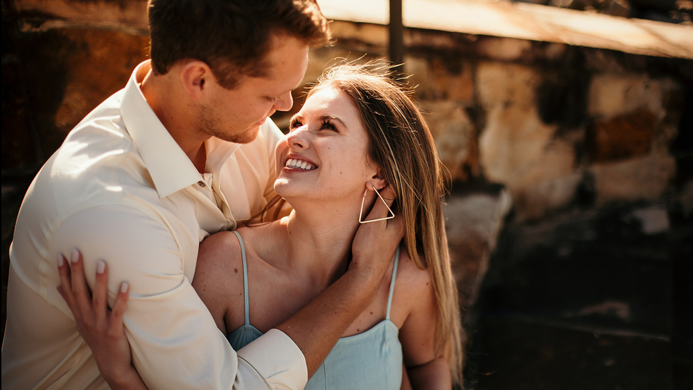 Summer Engagement Session At Two Rivers Park In Little Rock, Arkansas