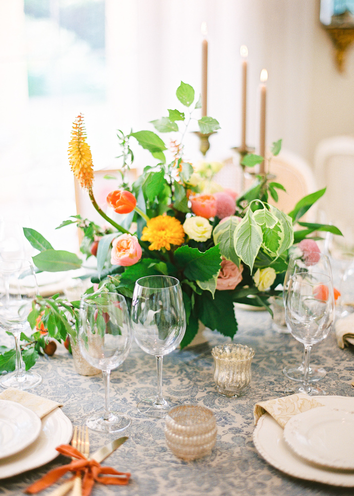 Vibrant Tones Elegant Wedding Inspiration