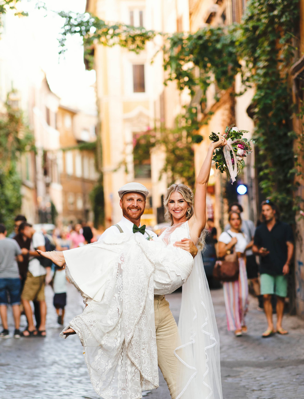 Romantic Wedding In Rome