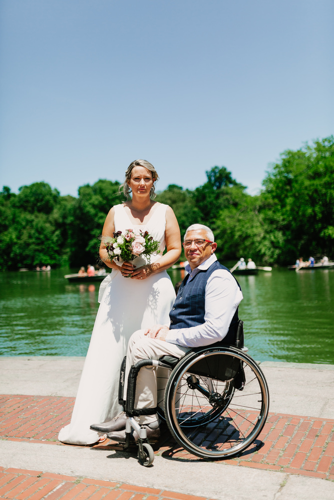 Intimate Wedding Ceremony In Central Park.