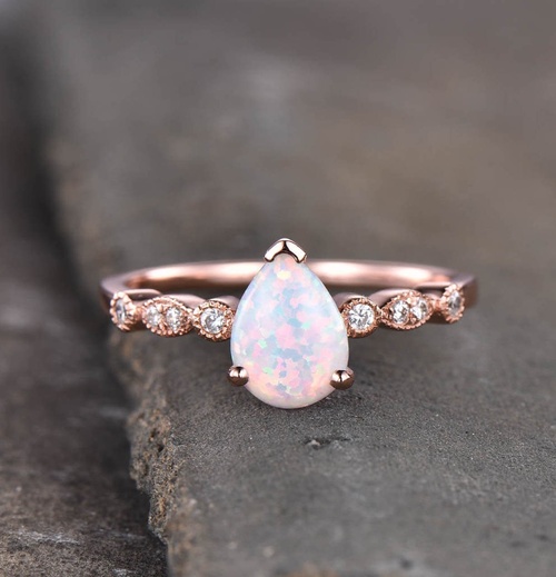 Bohemian Engagement Rings