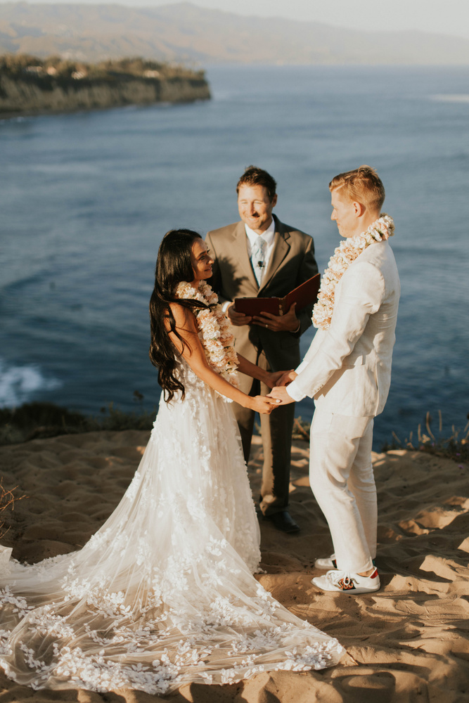 Kat + Jeremy, Golden Malibu Elopement At Point Dume