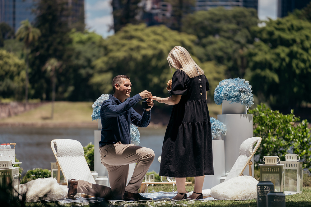 A Surprise Puppy And Proposal