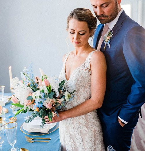 Spring Is In The Air - A Spring Inspired Wedding Inspiration Shoot In Winnipeg, Manitoba, Canada