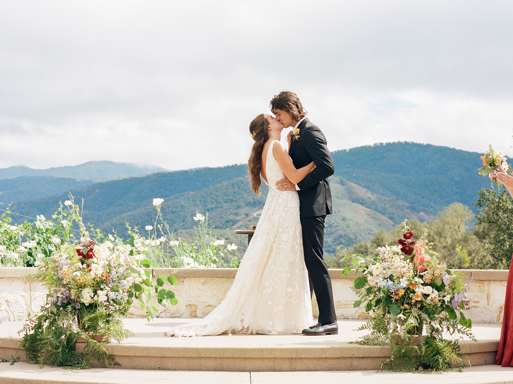 Romantic Holman Ranch Summer Florals Wedding