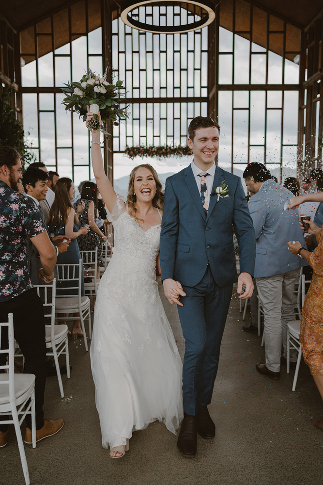 A Chapel Wedding In A Lavender Farm In Queensland