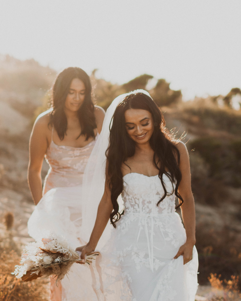 Kat + Jeremy, Golden Malibu Elopement At Point Dume