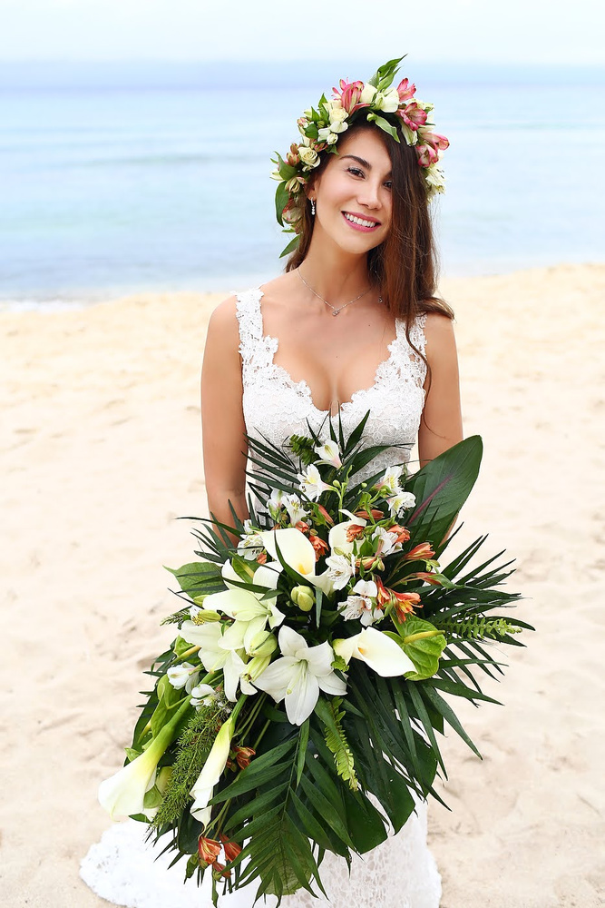 Beach Glam Wedding In Riviera Maya