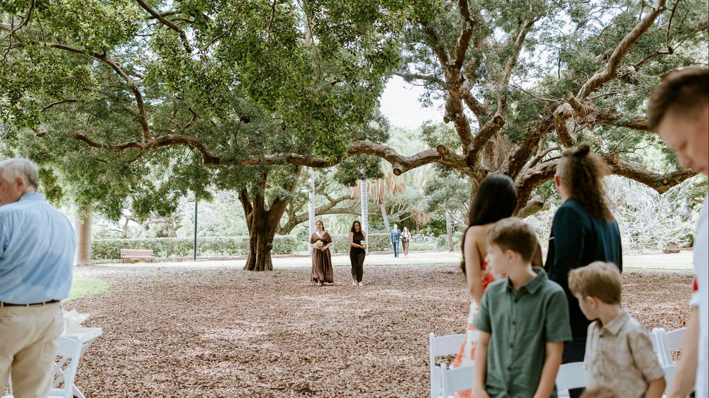 A Fun & Playful Brisbane City Botanic Gardens Wedding