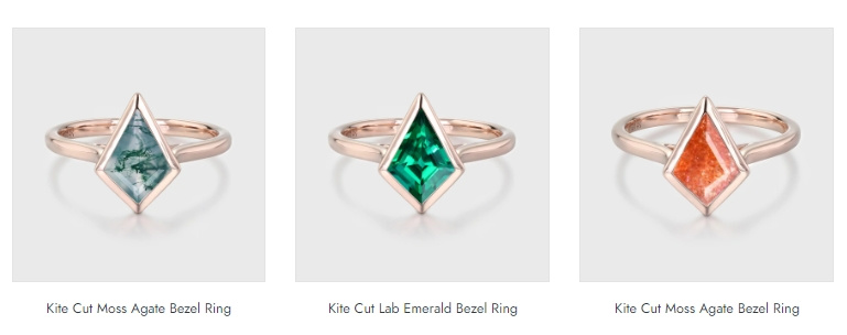 Elevate Your Style: Bezel Rings With Various Cuts And Stunning Gemstones