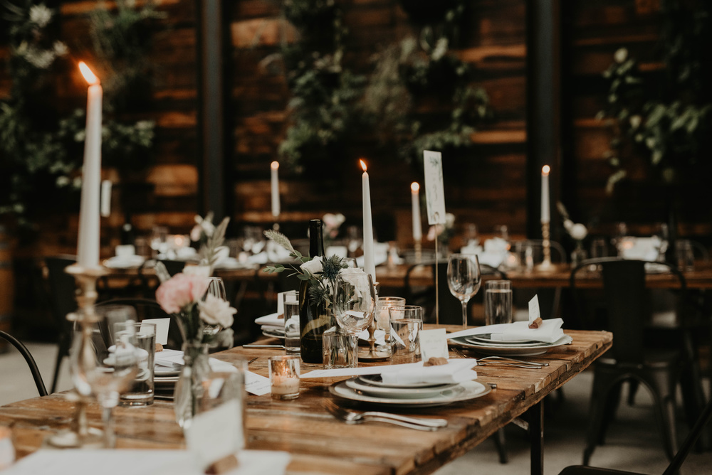 Jessica + Peter's Romantic, Glam Wedding At Brooklyn Winery