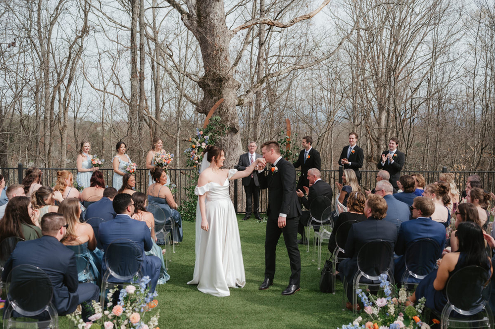 Modern Meets Spring Garden Party Wedding At Nichols Heir