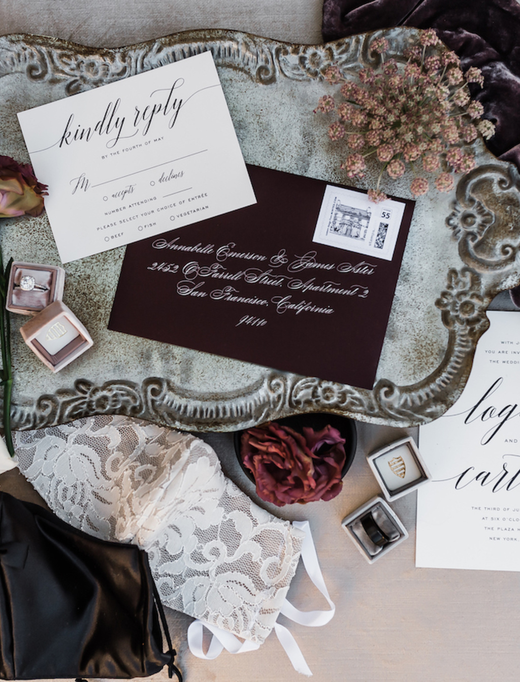 A Small Intimate  Modern Fall Wedding At Zaca Creek