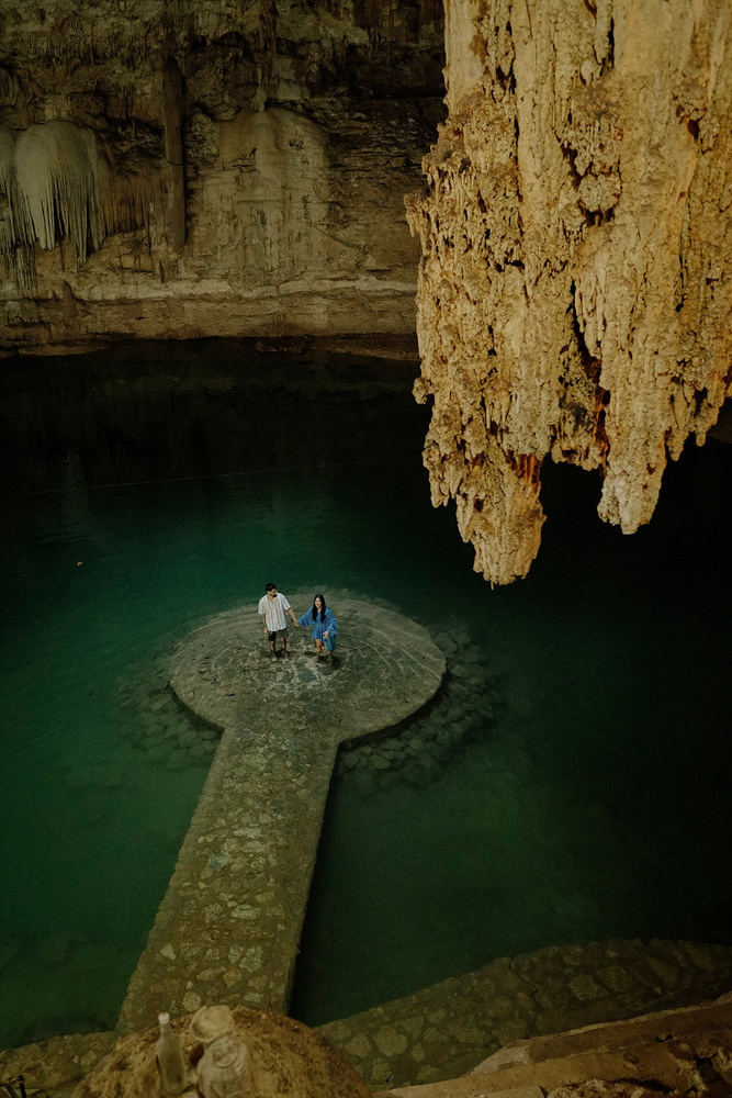 Why Cenote Suytun Is The Most Magical Place To Propose In Mexico (and How I Captured It All)