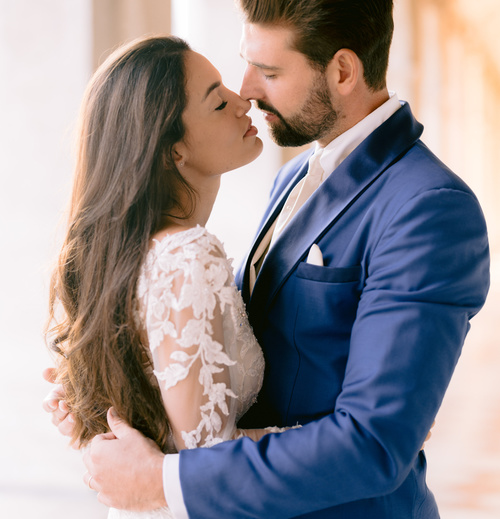 Sunrise Elopement Wedding In Venice