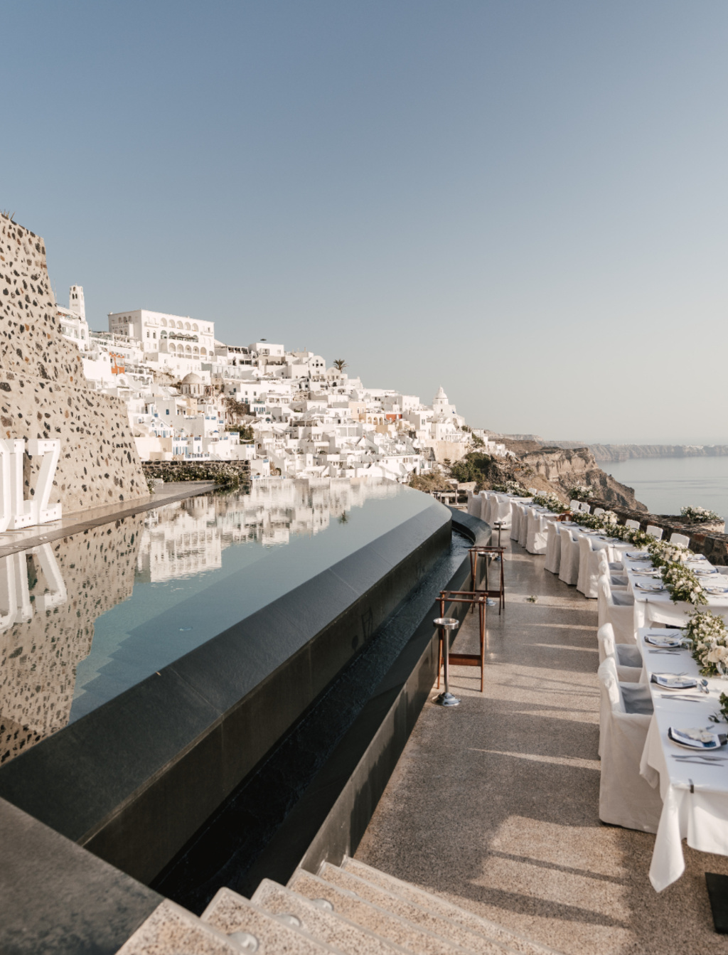 Romantic Wedding  In Santorini