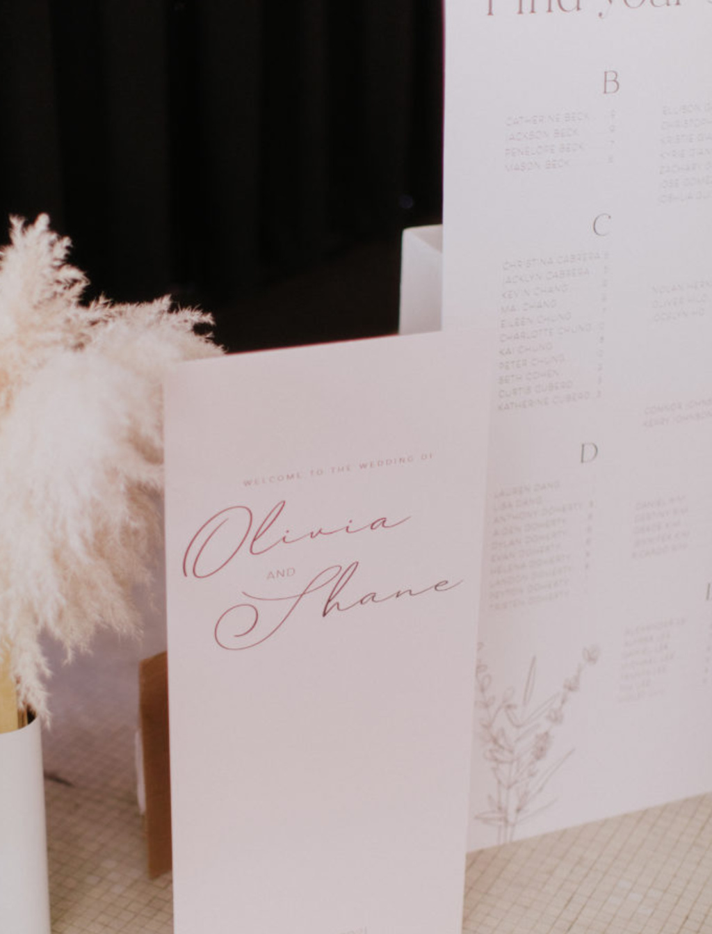 Sleek + Timeless Wedding