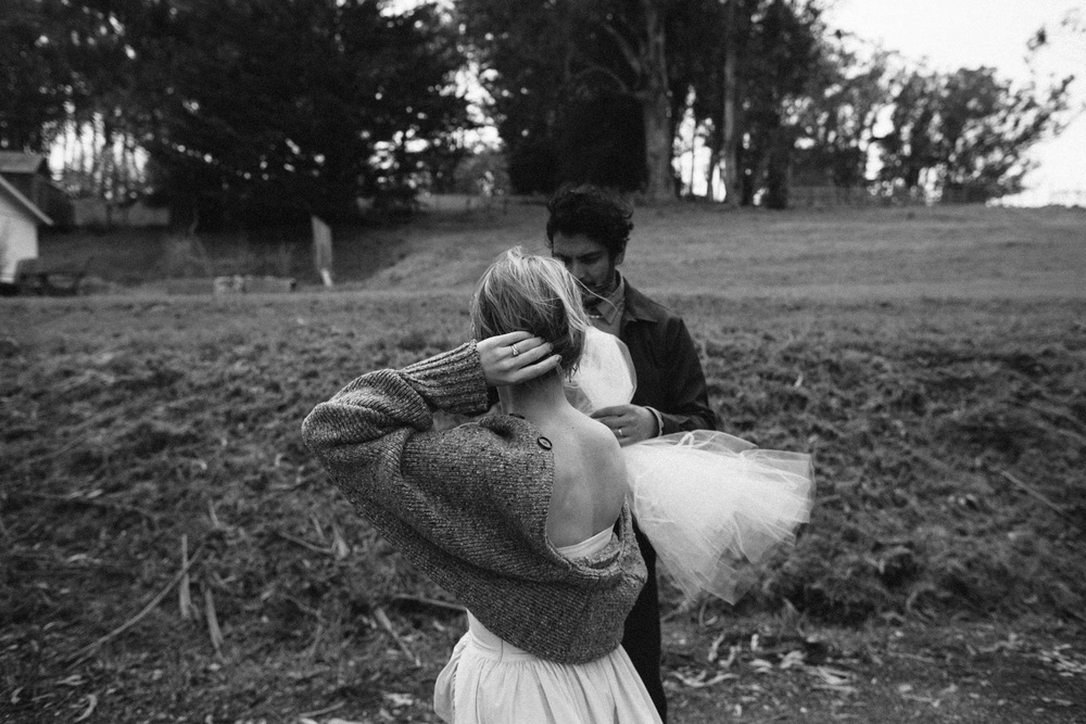 Winter Wedding At Straus Home Ranch