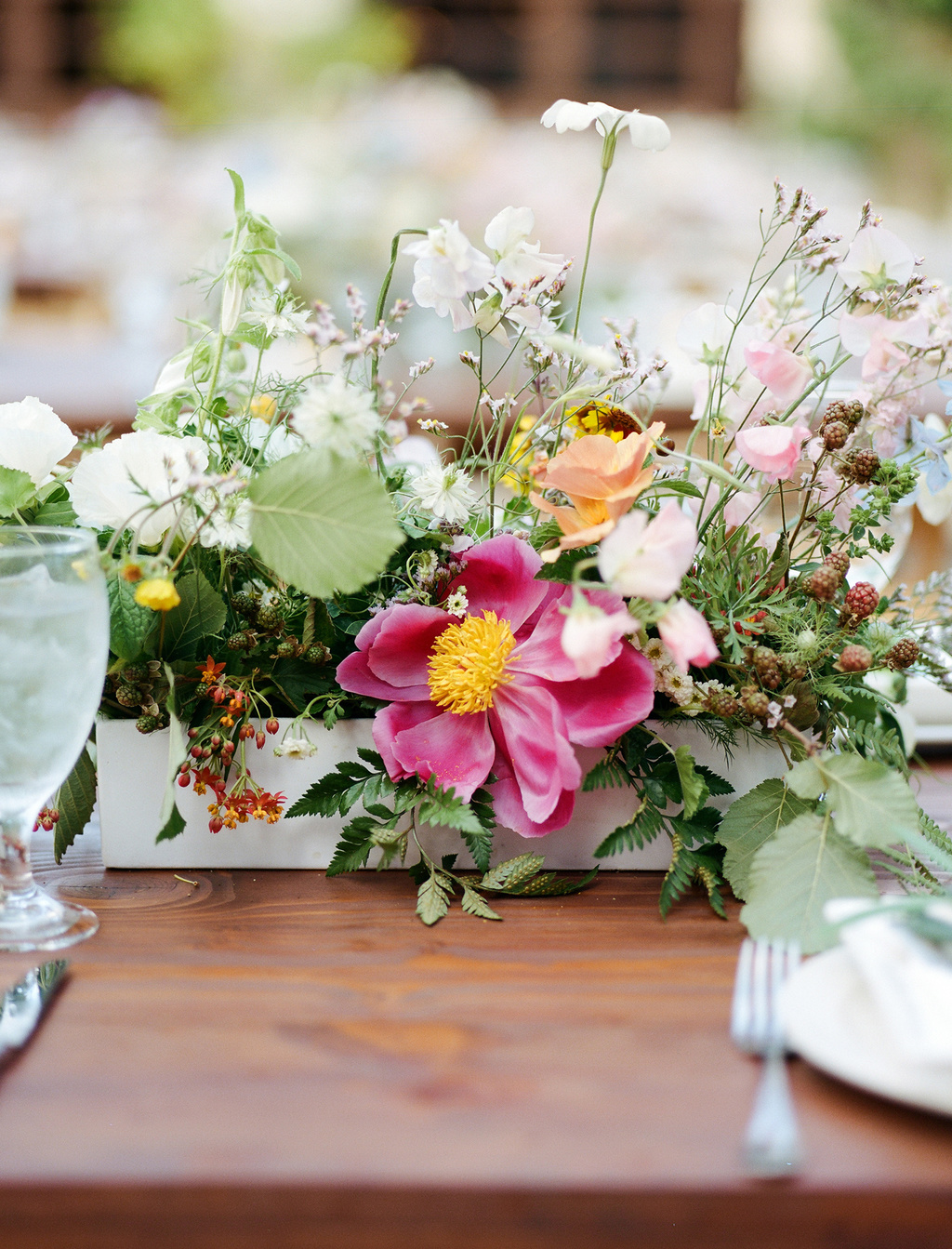 Romantic Holman Ranch Summer Florals Wedding