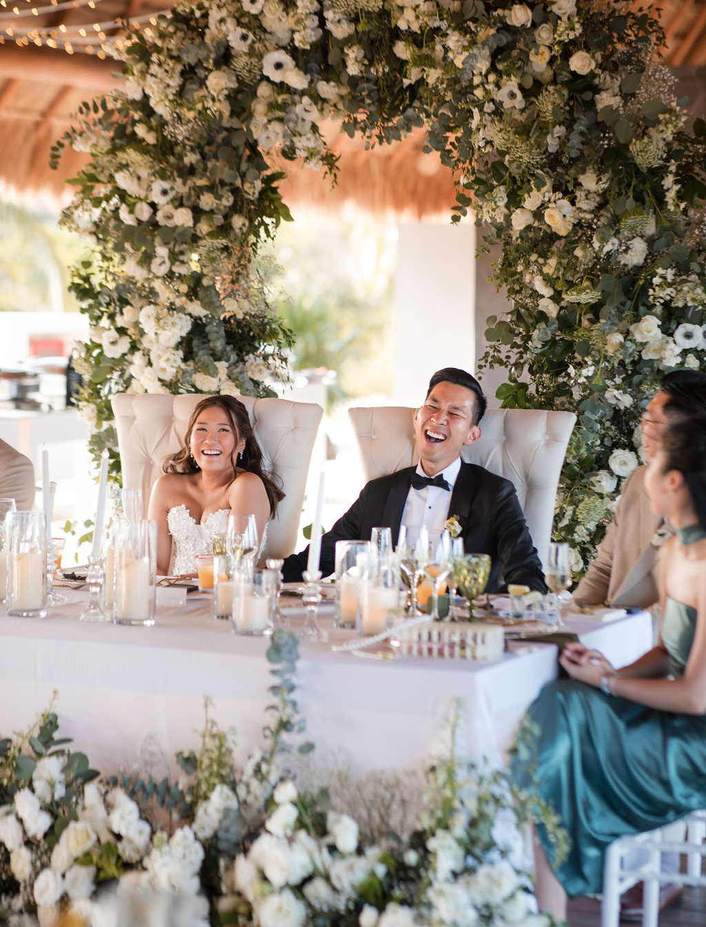 Chandeliers & Ocean Views: A Dreamy Boho-classic Wedding In Playa Mujeres