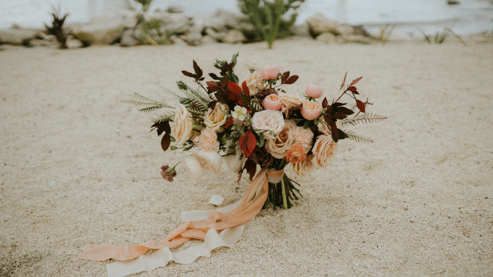 Magic Elopement In The Sunset Beach