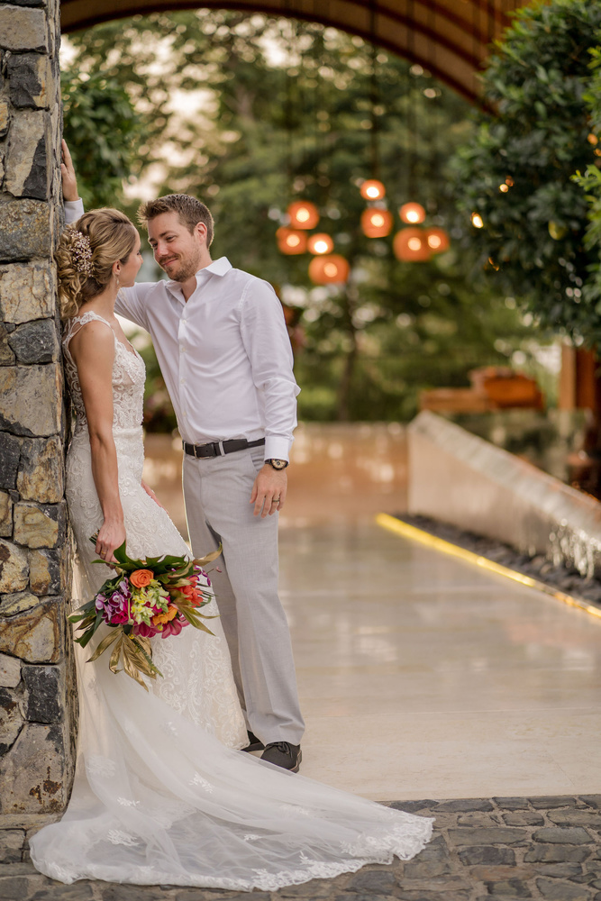 Beautiful Tropical Wedding At Andaz Costa Rica