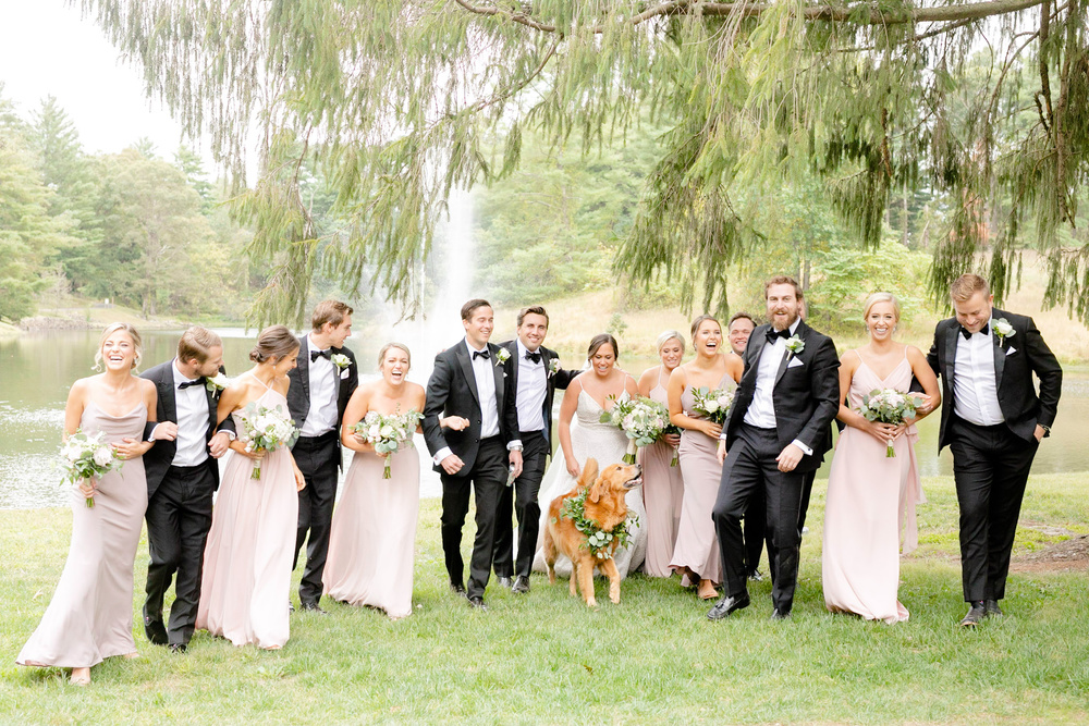 Darling Fall Garden Wedding At Airlie | Caroline & Dylan | Virginia Wedding Photographer