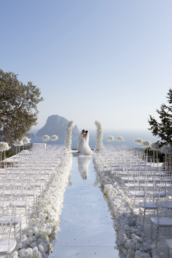 A Wedding Above The Sea – Floating Ceremony With A Mirror Aisle In Front Of Es Vedrà