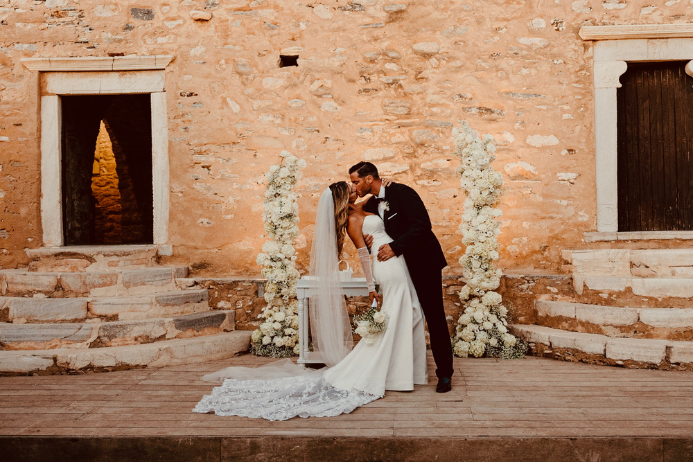Eternal Vows In A Meta Byzantine Tower Of Naxos Island!