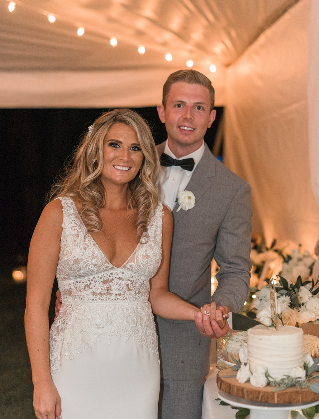 This Couple Pulled Off Pivoting Their Aruba Beach Wedding To An Elegant Backyard Wedding In Just Four Weeks