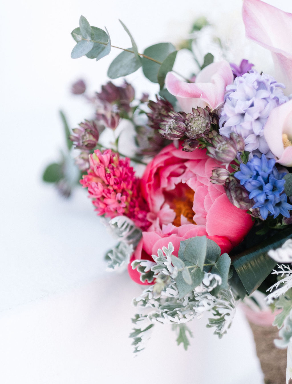 Ethereal Bridal Shoot In A White Villa In Crete