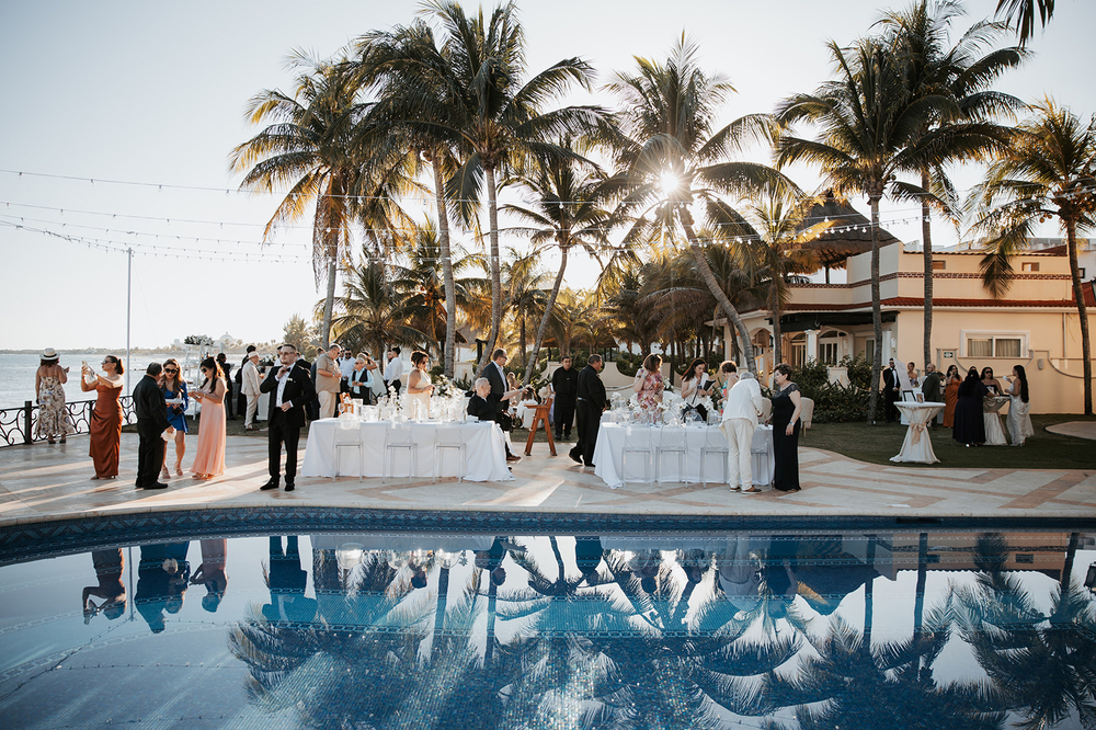 Elegant Wedding Of Idan & Dominique At Villa La Joya, Mx