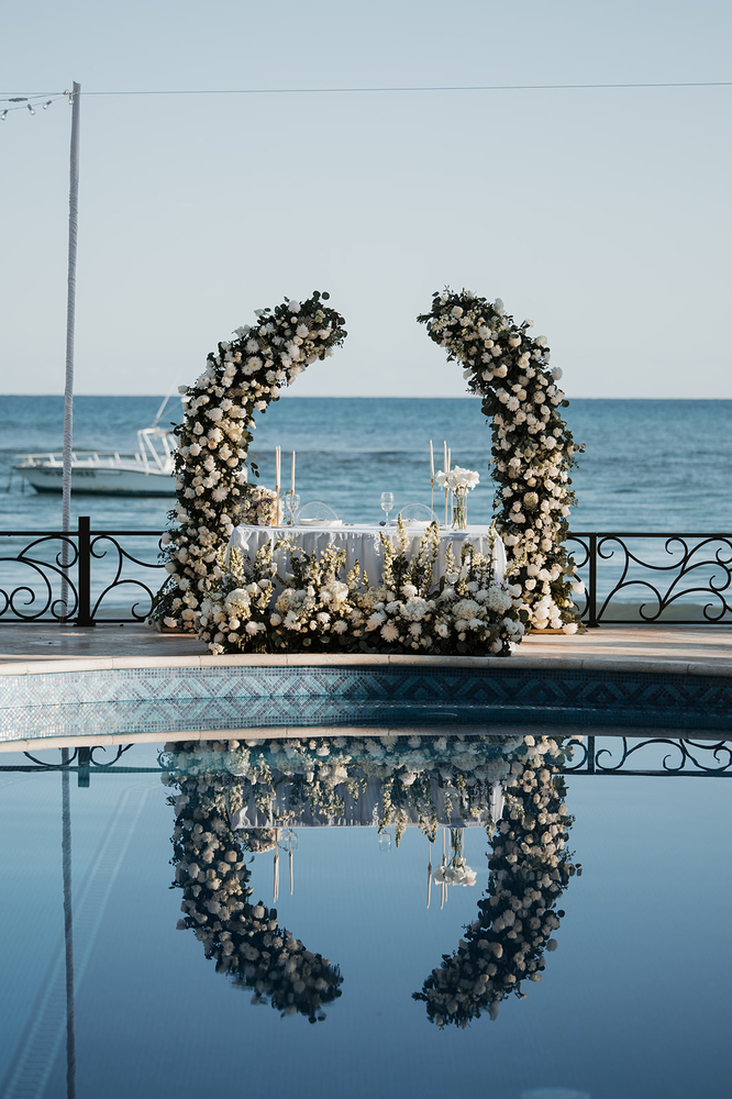 Elegant Wedding Of Idan & Dominique At Villa La Joya, Mx