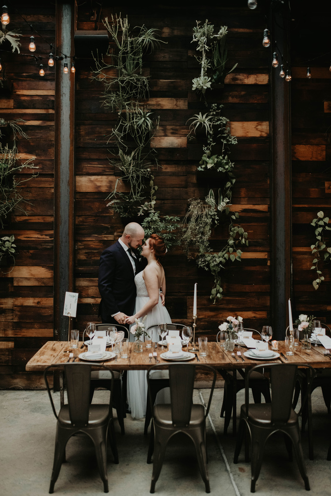 Jessica + Peter's Romantic, Glam Wedding At Brooklyn Winery