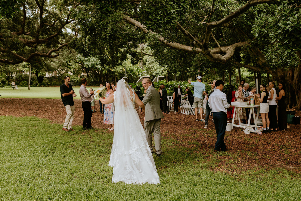 A Fun & Playful Brisbane City Botanic Gardens Wedding