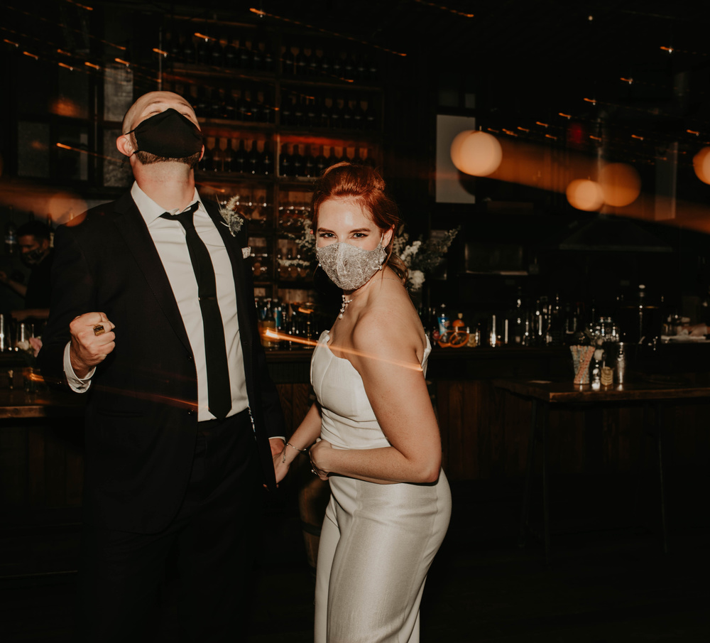 Jessica + Peter's Romantic, Glam Wedding At Brooklyn Winery