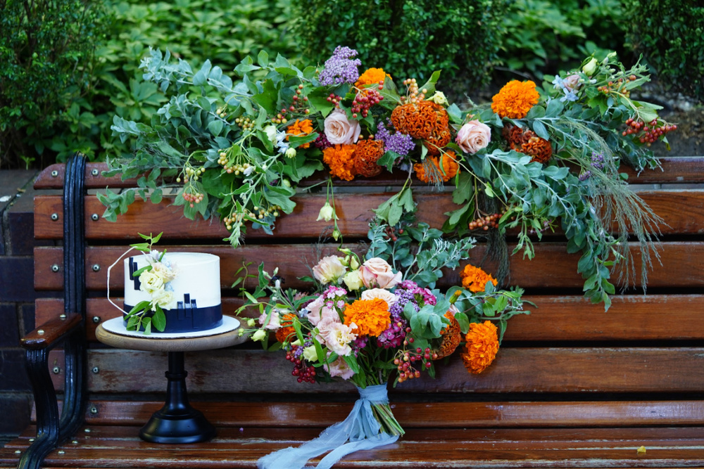 Fruit Inspired Mini Wedding In Nyc