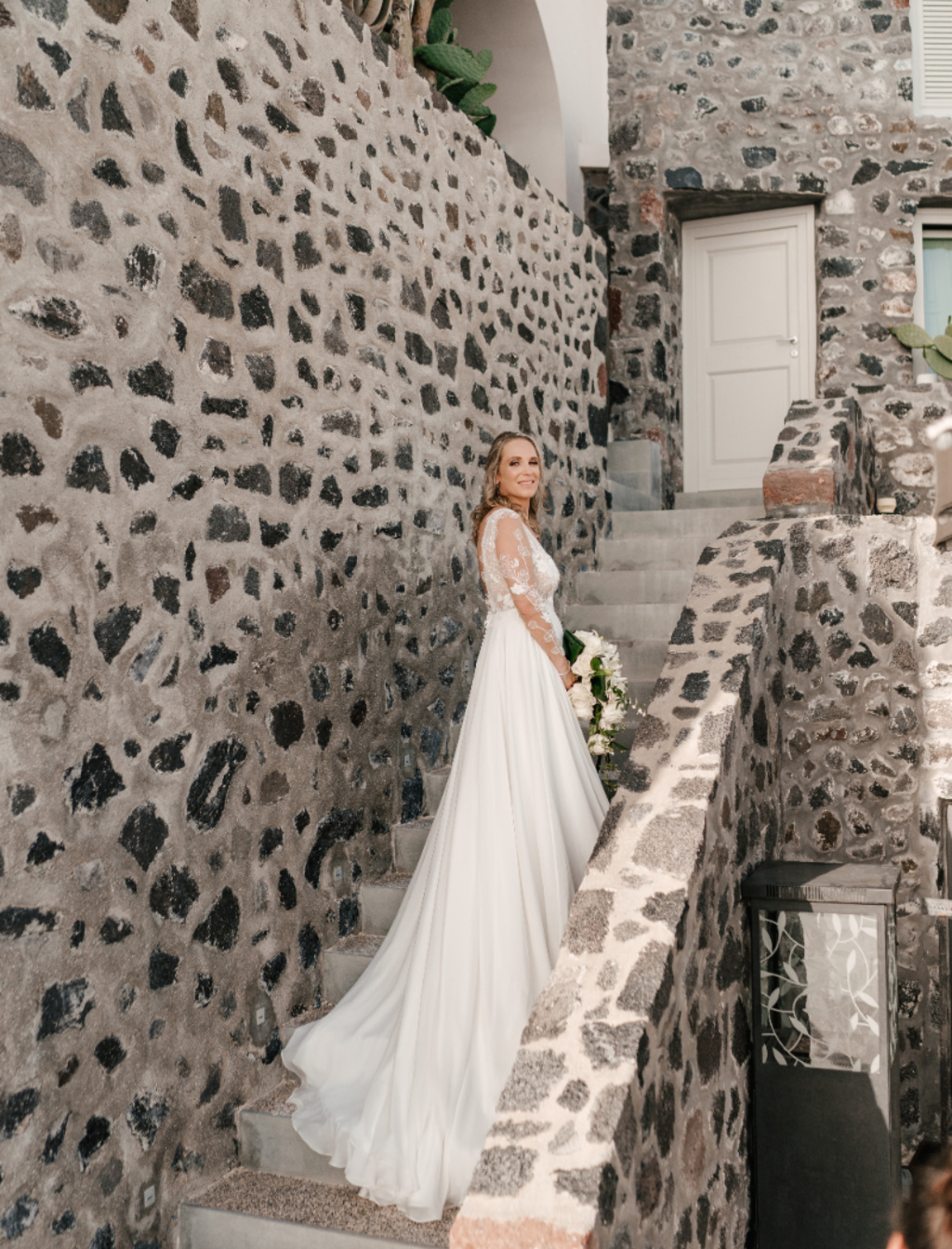 Romantic Wedding  In Santorini