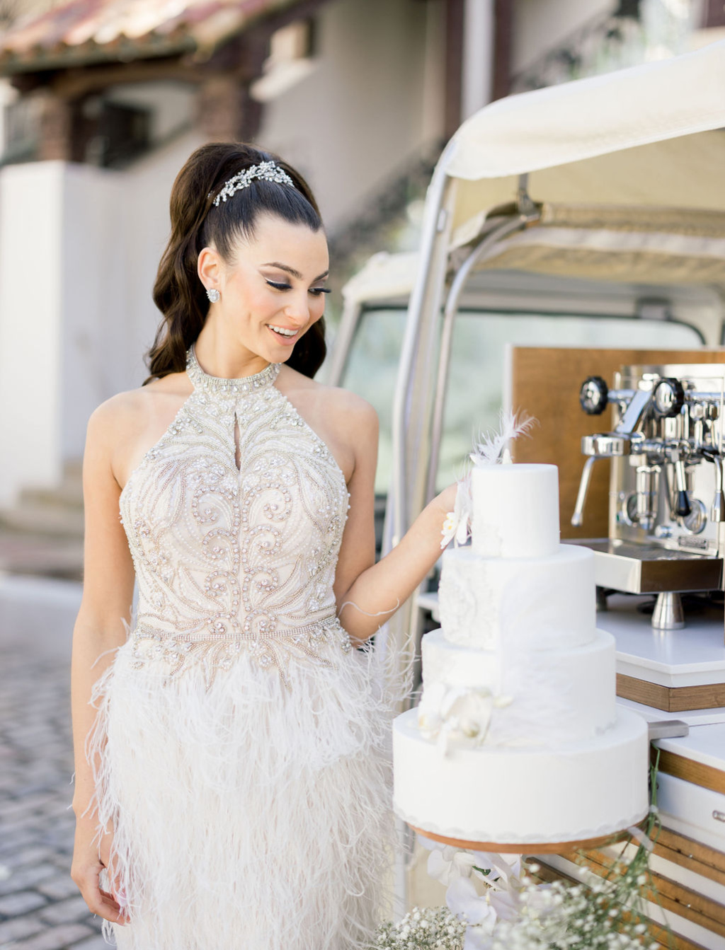 Tuscan Romance Meets Gatsby Styled Shoot