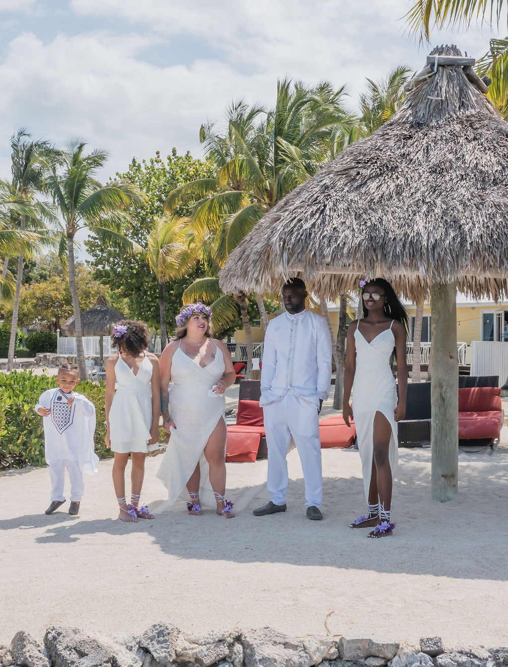 Family Elopement! At The Beach At Atlantic Bay Resort
