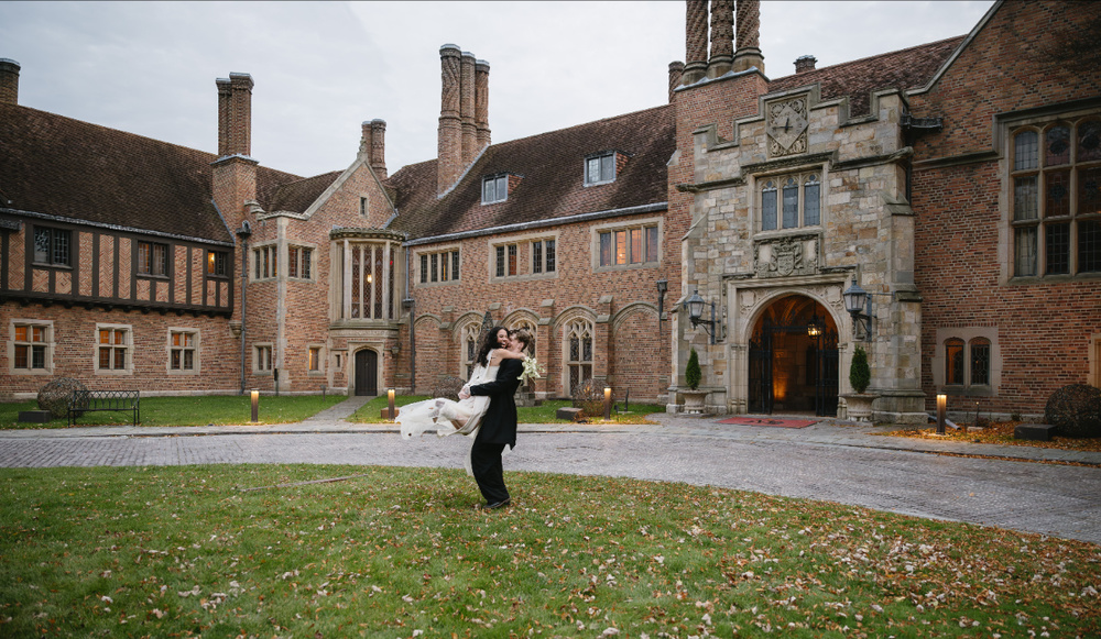 Wedding Styled Shoot At Meadowbrook Hall In Michigan