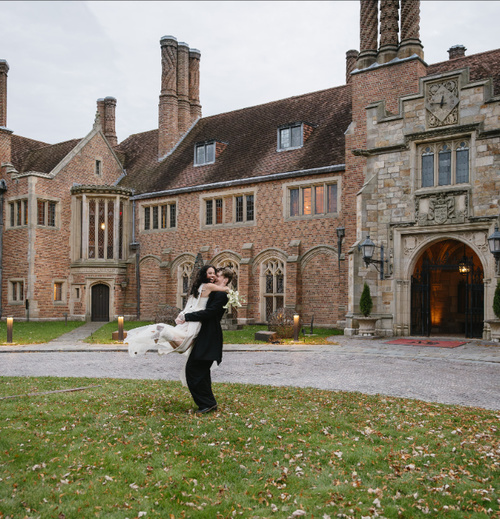 Wedding Styled Shoot At Meadowbrook Hall In Michigan