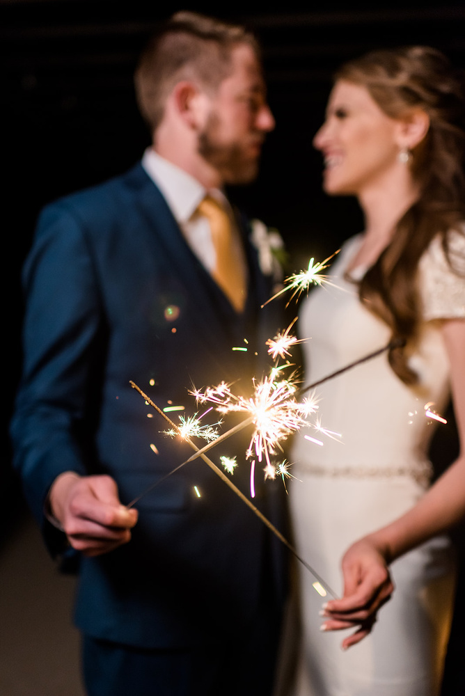 Using Sparklers Safely For Your Wedding Send Off