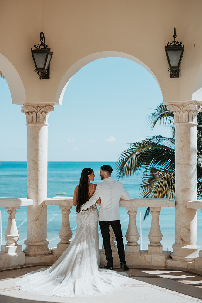 Elegant Wedding Of Idan & Dominique At Villa La Joya, Mx