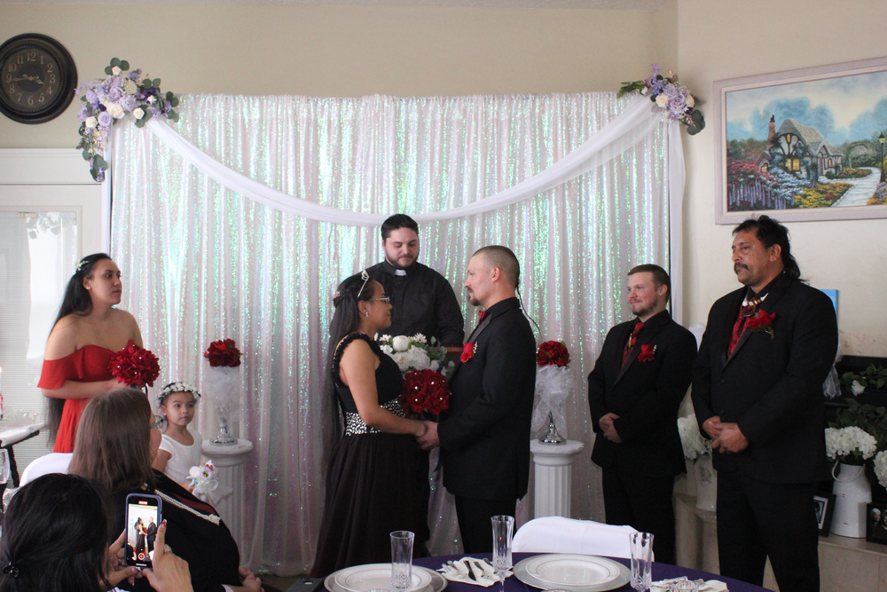 Chris And Penny's Indoor Wedding