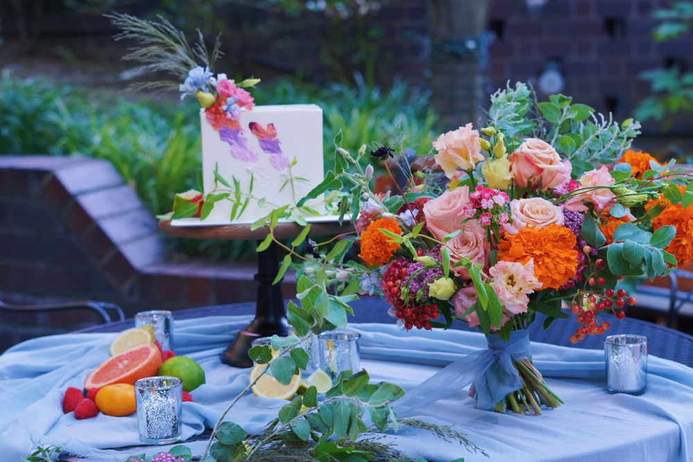 Fruit Inspired Mini Wedding In Nyc