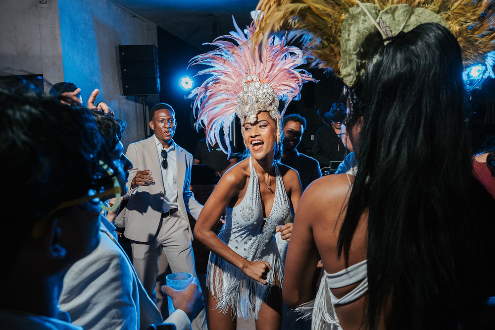 Okege And David’s Boho Tulum Wedding
