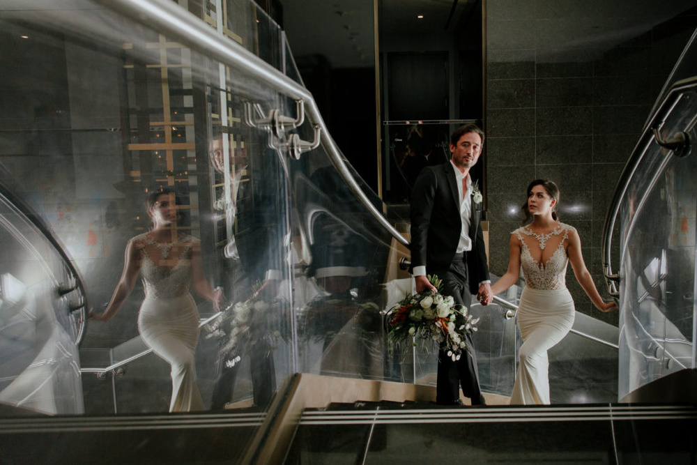 How To Elope In La: With A Beautiful Cake + An Amazing View